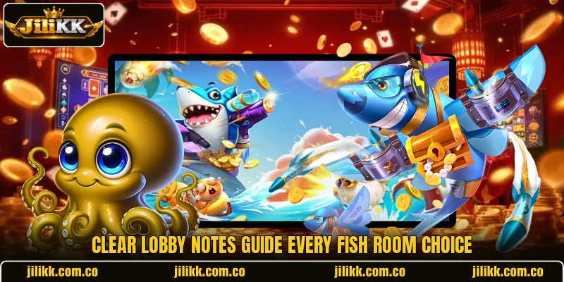 Clear lobby notes guide every Fish room choice Clear lobby notes guide every Fish room choice