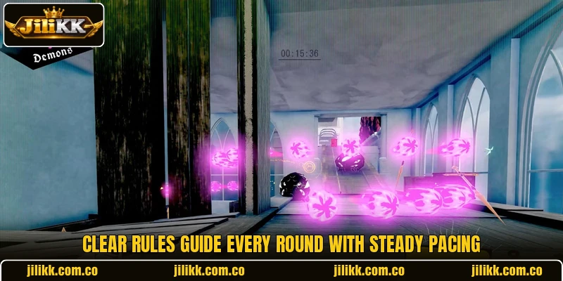 Clear rules guide every round with steady pacing
