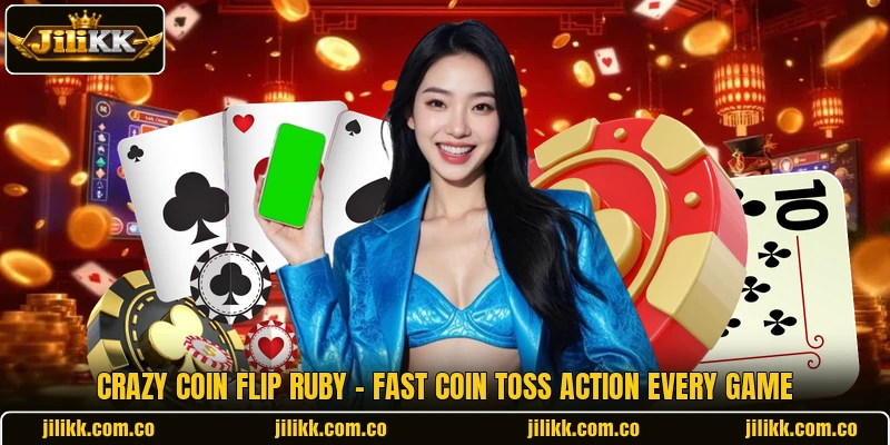 Crazy Coin Flip Ruby - Fast Coin Toss Action Every Game