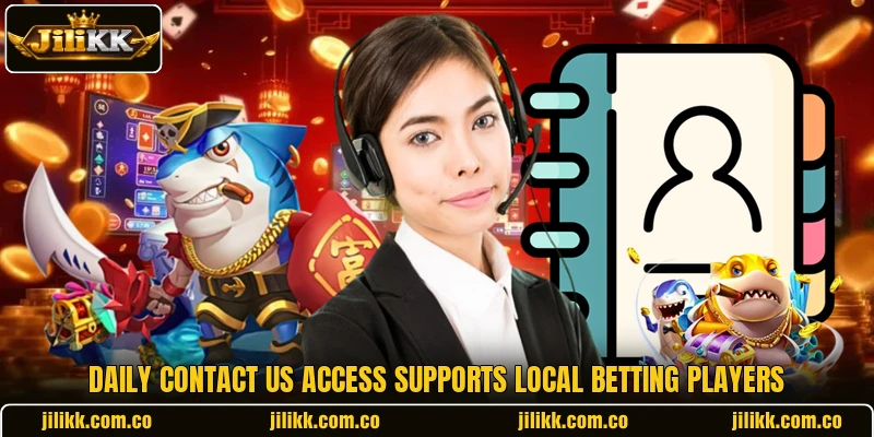 Daily Contact us access supports local betting players Daily Contact us access supports local betting players
