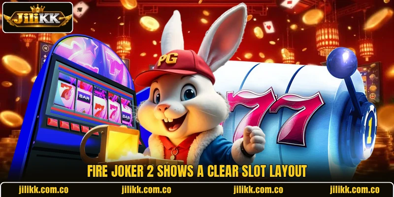 Fire Joker 2 shows a clear slot layout