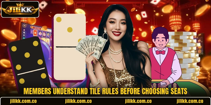 Members understand tile rules before choosing seats