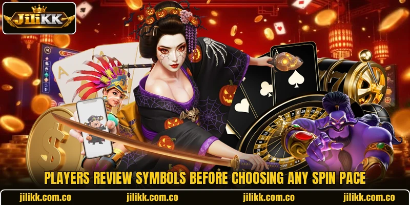 Players review symbols before choosing any spin pace