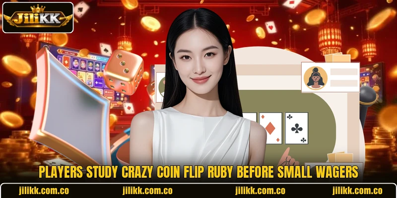 Players study Crazy Coin Flip Ruby before small wagers Players study Crazy Coin Flip Ruby before small wagers