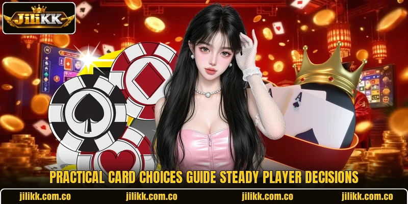 Practical card choices guide steady player decisions
