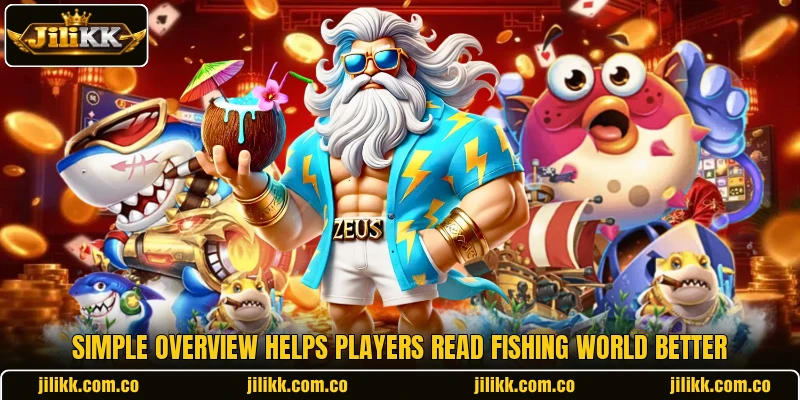 Simple overview helps players read Fishing World better