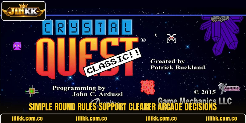 Simple round rules support clearer arcade decisions