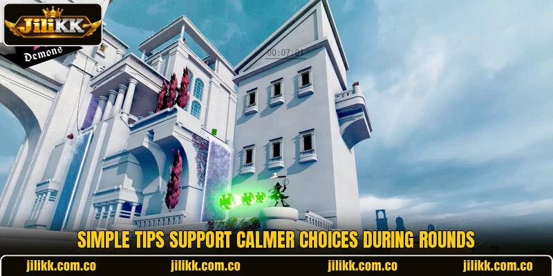 Simple tips support calmer choices during rounds