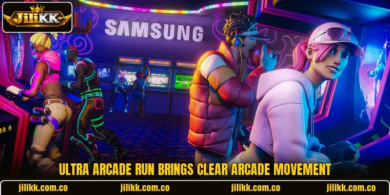 Ultra Arcade Run brings clear arcade movement